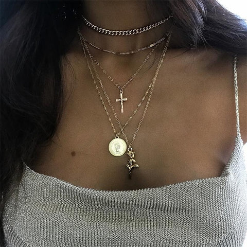 5 Pcs Necklace Set