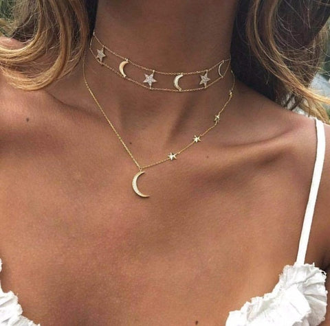 2 Pcs Necklace Set