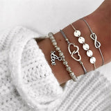 4 Pcs Bracelet Set