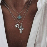 4 Pcs Necklace Set