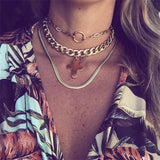 4 Pcs Necklace Set
