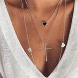 4 Pcs Necklace Set